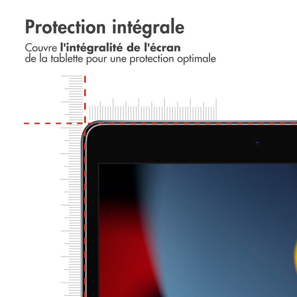 imoshion Protection d'écran en verre trempé Apple iPad 9 (2021) 10.2 pouces / iPad 8 (2020) 10.2 pouces / iPad 7 (2019) 10.2 pouces