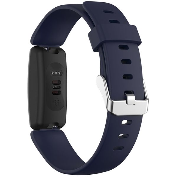 imoshion Bracelet silicone le Fitbit Inspire 2 - Bleu foncé