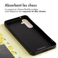 imoshion Étui de téléphone portefeuille Design Samsung Galaxy A55 - Citrus Dream