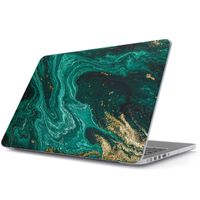 Burga Coque Rigide pour MacBook Pro 16 pouces (2021) / Pro 16 pouces (2023) M3 chip - A2485 / A2780 / A2991 / A3186 / A3403 - Emerald Pool