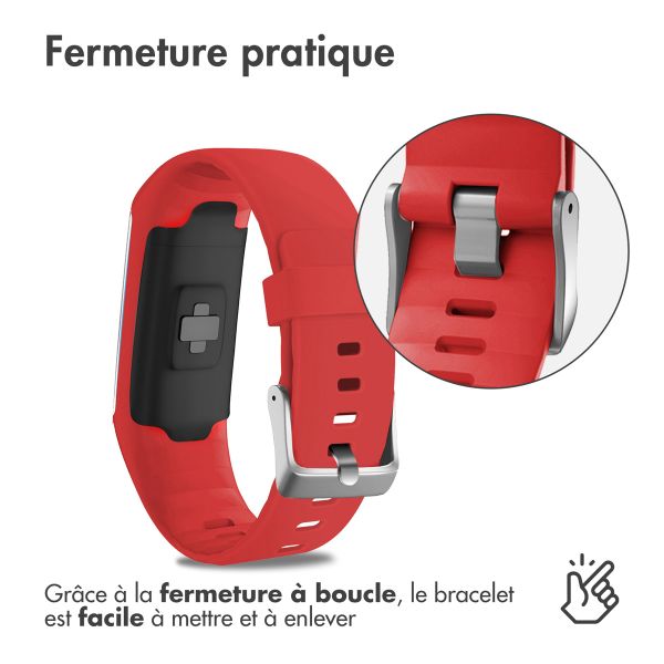 imoshion Bracelet en silicone Polar A360/A370 - Rouge