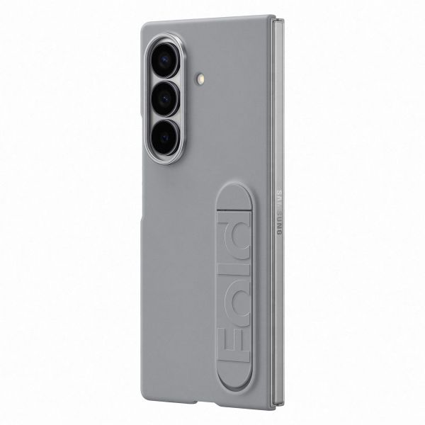 Samsung Coque en silicone avec support Samsung Galaxy Z Fold 7 - Gray