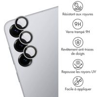 imoshion Lot de 2 protections d'objectif de caméra Samsung Galaxy S25 Plus - Silver Shadow
