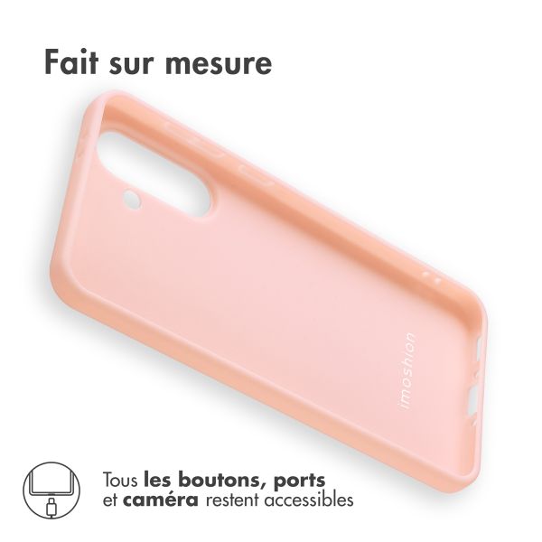 imoshion Coque Couleur Samsung Galaxy A36 - Dusty Pink