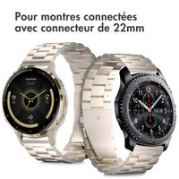 imoshion Bracelet en acier  - Connexion universelle 22 mm - Starlight