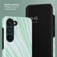 Selencia Coque arrière Vivid Samsung Galaxy S23 - Nature Grayed Jade