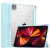 imoshion Coque tablette rigide Trifold iPad Pro 11 (2018/2020/2021/2022) - Bleu clair