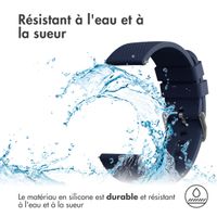 imoshion Bracelet en silicone Samsung Galaxy Watch 7 40/44 mm - Bleu foncé
