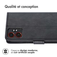 imoshion Étui de télephone portefeuille Samsung Galaxy Xcover 7 Pro - Noir