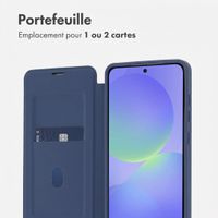 imoshion Bookcase transparente avec MagSafe Samsung Galaxy A37 (5G) - Bleu