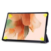 imoshion Coque tablette Design Trifold Galaxy Tab S8 Plus / S7 Plus / S7 FE 5G - Space