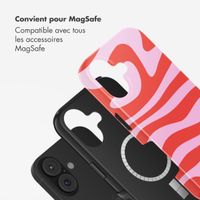 Selencia Coque arrière Vivid avec MagSafe Apple iPhone 17 - Dream Swirl Pink