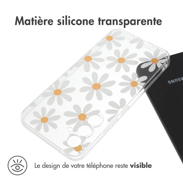 imoshion Coque Design Samsung Galaxy A54 (5G) - Daisy Flower