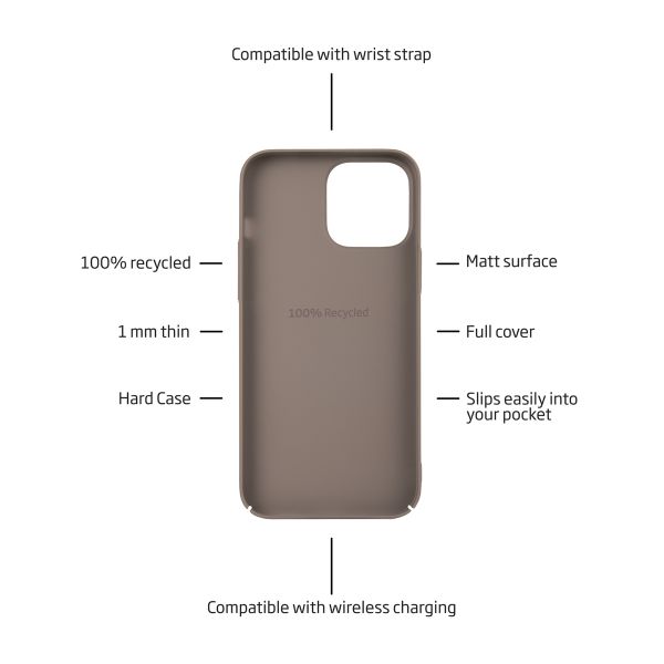 Holdit Coque Slim Apple iPhone 12 (Pro) - Mocha Brown