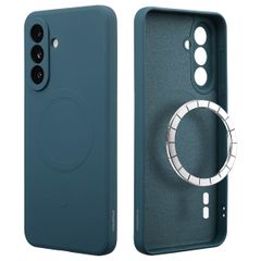 imoshion Coque Couleur avec MagSafe Samsung Galaxy A36 - Bleu foncé