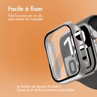 imoshion Coque rigide à couverture complète Apple Watch Series 10 - 42 mm - Titane