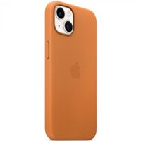 Apple Coque Leather MagSafe Apple iPhone 13 Mini - Golden Brown