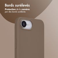 imoshion Coque Couleur Apple iPhone 16e - Marron