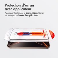 Accezz Protecteur d’écran en verre trempé + Applicateur Apple iPhone 16 Pro Max