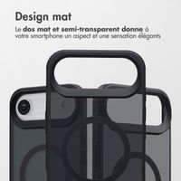 Accezz Coque Givrée Robuste avec MagSafe Apple iPhone Air - Noir