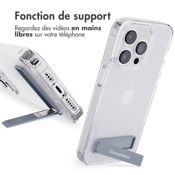 imoshion Coque Stand Apple iPhone 14 Pro - Transparent