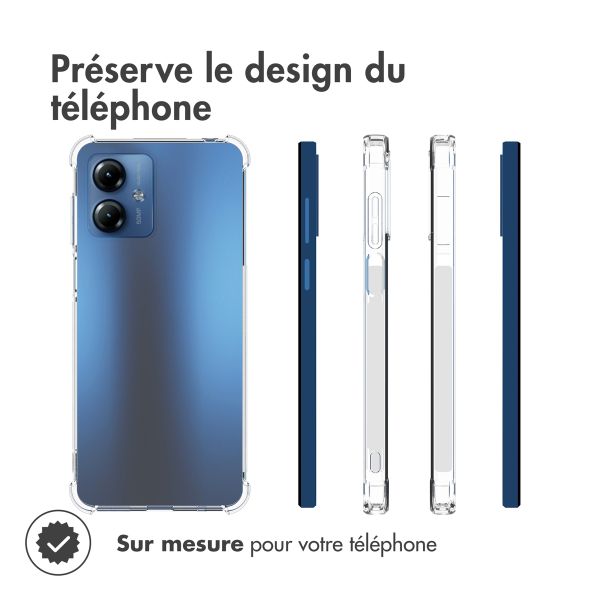 imoshion Shockproof Case Motorola Moto G14 - Transparent