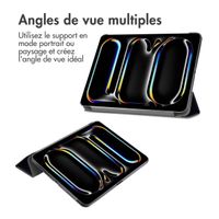 imoshion Coque tablette Design Trifold Apple iPad Pro 13 (2024) M4 - Don't touch