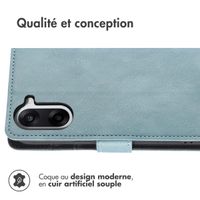 imoshion Étui de télephone portefeuille OnePlus Nord CE5 - Bleu clair