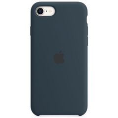 Apple Coque en silicone iPhone SE (2022 / 2020) / 8 / 7 - Abyss Blue