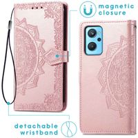 imoshion Etui de télephone Mandala Oppo A76 (4G) - Rose Doré