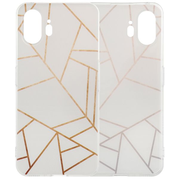 imoshion Coque Design Nothing Phone (2) - White Graphic