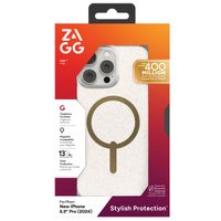 ZAGG Coque Milan Snap avec MagSafe iPhone 16 Pro Max - Gold Glitter