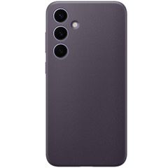 Samsung Coque originale en cuir vegan Galaxy S24 Plus - Dark Violet