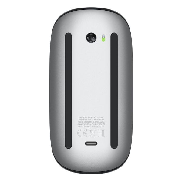 Apple Magic Mouse - Souris sans fil avec surface Multi-Touch - USB-C - Noir