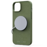 Njorð Collections Coque daim Comfort+ MagSafe iPhone 15 Plus - Olive