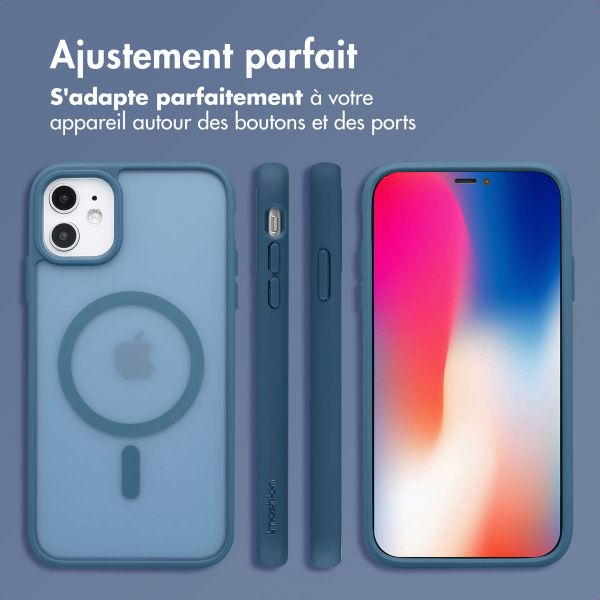 imoshion Coque Color Guard avec MagSafe iPhone 11 - Bleu foncé