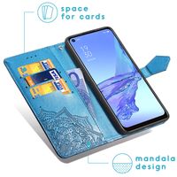 imoshion Etui de télephone Mandala Oppo A53 / Oppo A53s - Turquoise