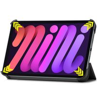 imoshion Coque tablette Trifold iPad Mini 7 (2024) / iPad Mini 6 (2021) - Noir