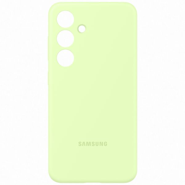 Samsung Original Coque en silicone Samsung Galaxy S24 - Light Green