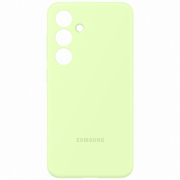 Samsung Original Coque en silicone Galaxy S24 - Light Green