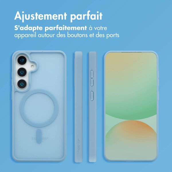 imoshion Coque Color Guard avec MagSafe Samsung Galaxy S25 Plus - Bleu clair