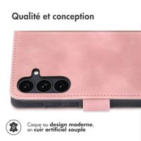 imoshion Etui de télephone portefeuille avec cordon Samsung Galaxy S25 FE - Rose