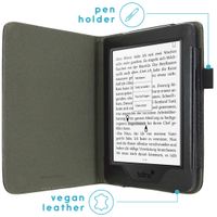 imoshion Étui de liseuse portefeuille en cuir végan Tolino Page 2 - Noir