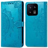 imoshion Etui de téléphone portefeuille Mandala Xiaomi 13 - Turquoise