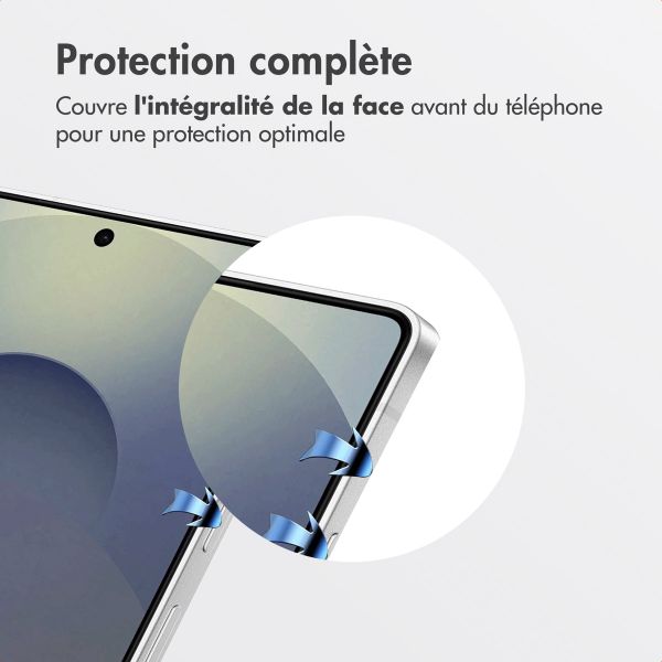 Accezz Protecteur d’écran en verre trempé + Applicateur Samsung Galaxy S25 Ultra
