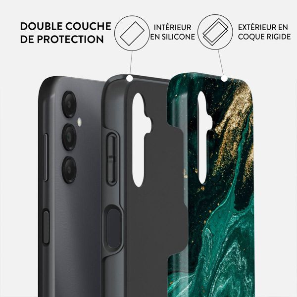 Burga Coque arrière Tough Samsung Galaxy A14 (5G) - Emerald Pool