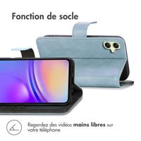 imoshion Étui de télephone portefeuille Samsung Galaxy A05s - Bleu clair