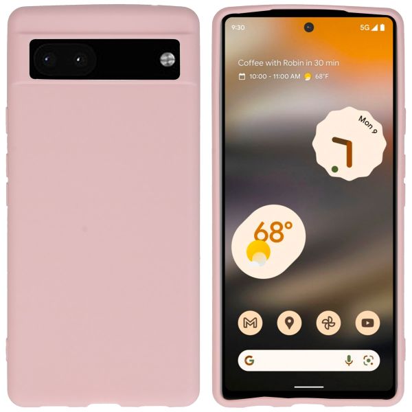 imoshion Coque Couleur Google Pixel 6a - Dusty Pink