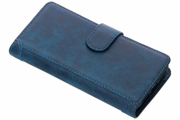 Porte-monnaie de luxe iPhone Xr - Bleu foncé