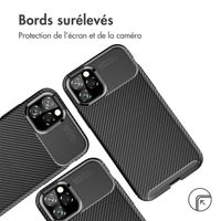 imoshion Coque silicone Carbon iPhone 11 Pro - Noir